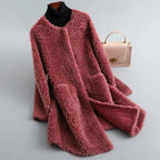 Women's Faux Shearling Fur Coat
