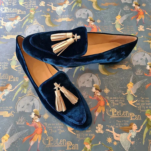 Almond Toe Tassel Loafers