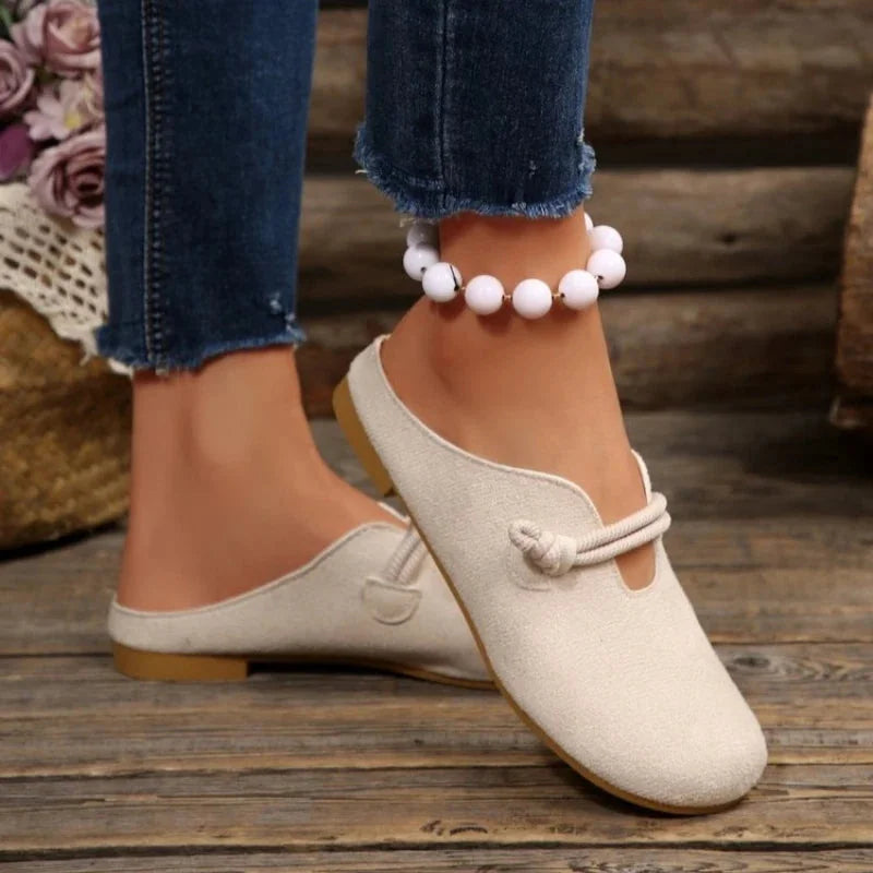 Suede Round Toe Loafers