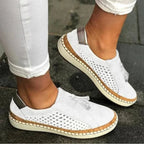 Loafers Perforated Suede Slip-On