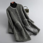 Women's Faux Shearling Fur Coat
