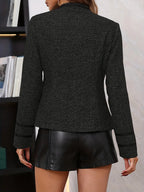 Women's Double Breasted Military Pea Coat