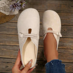Suede Round Toe Loafers