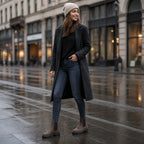 Wide-Fit Chelsea Boots with Stretch Panel