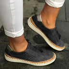 Loafers Perforated Suede Slip-On