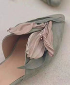 Comfortable Pointed Toe D'Orsay Flats