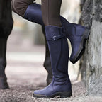 Knee High Riding Boots with Buckle