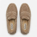 Fuzzy Teddy Loafers Slip-On