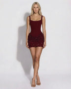 Sparkle Corset Party Mini Dress