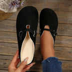 Suede Round Toe Loafers