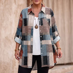 Plaid Flannel Button Up Shirt