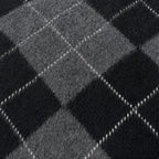 Argyle Knit Turtleneck and Skirt Set