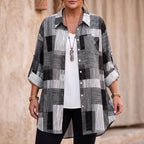 Plaid Flannel Button Up Shirt